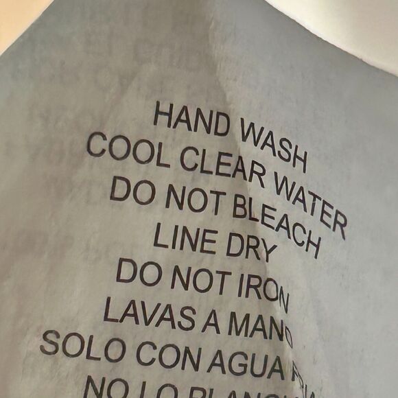 Trimshaper Swimwear Skirt Womens 8 Black Pleated Stretch Waist Pull On - Picture 7 of 8